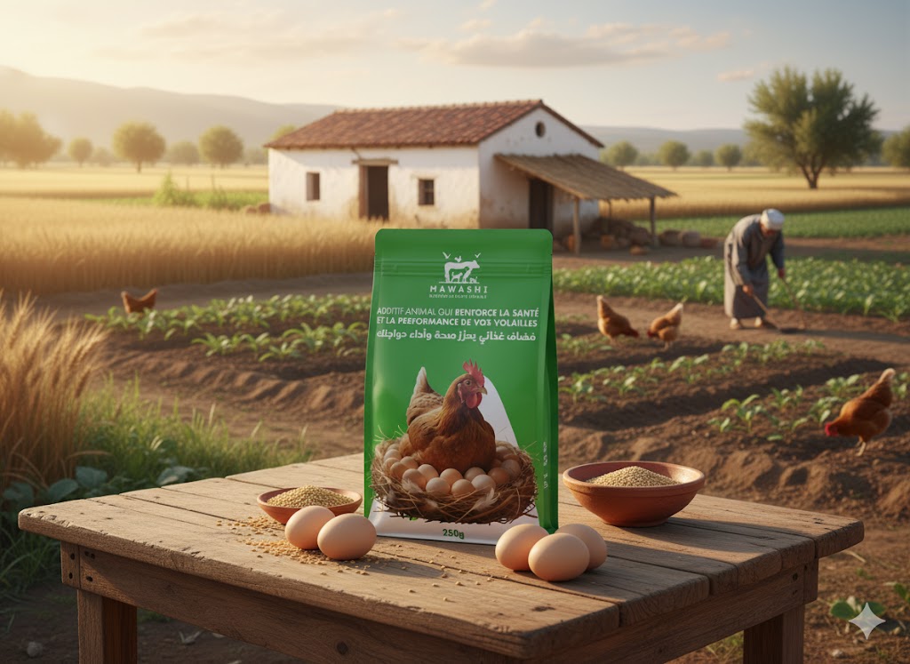 بودرة زيادة البيض وتقوية الدجاج من ماواشي